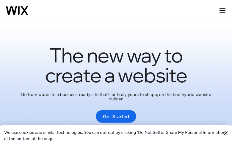 Wix — the new way to create a website
